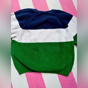 Zara Kids Sweater - Navy, White, Green